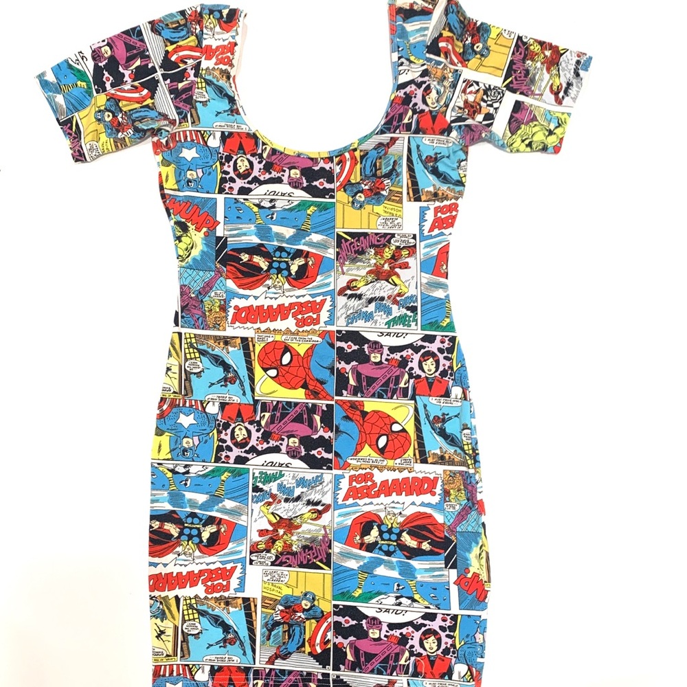 MARVEL Comic Book Dress Size Small